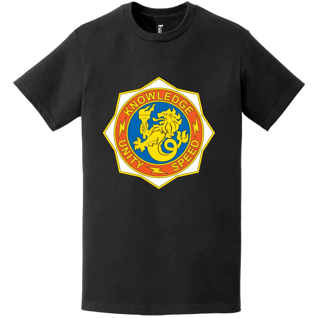 98th Signal Battalion DUI Logo Emblem Insignia T-Shirt Tactically Acquired   