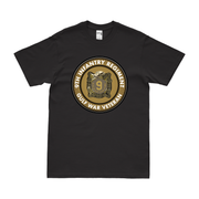 9th Infantry Regiment Gulf War Veteran T-Shirt Tactically Acquired Black Clean Small