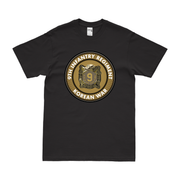 9th Infantry Regiment Korean War Legacy T-Shirt Tactically Acquired Black Clean Small