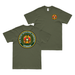 Double-Sided 9th PSYOP Battalion (Airborne) Veteran T-Shirt Tactically Acquired Military Green Small 