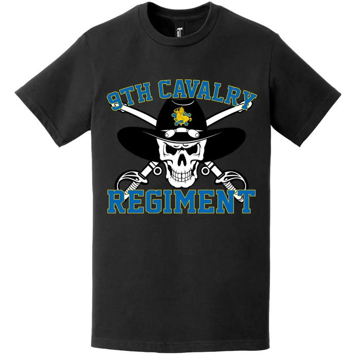 9th Cavalry Regiment Saber Skull T-Shirt Tactically Acquired   