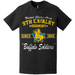 9th Cavalry Regiment Since 1866 Unit Legacy Distressed T-Shirt Tactically Acquired   