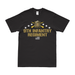 Patriotic 9th Infantry Regiment Crossed Rifles T-Shirt Tactically Acquired Black Clean Small