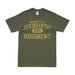 Property of 9th Infantry Regiment T-Shirt Tactically Acquired Military Green Distressed Small