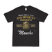9th Infantry Regiment Since 1855 Legacy T-Shirt Tactically Acquired Black Distressed Small