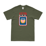 U.S. Army Adjutant General's Corps Emblem T-Shirt Tactically Acquired Military Green Clean Small