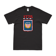 U.S. Army Adjutant General's Corps Emblem T-Shirt Tactically Acquired Black Distressed Small