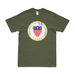 U.S. Army Adjutant General's Corps Plaque T-Shirt Tactically Acquired Military Green Distressed Small
