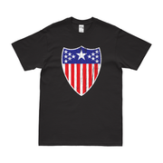 U.S. Army Adjutant General's Corps Insignia T-Shirt Tactically Acquired Black Distressed Small