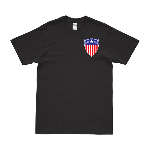 Adjutant General's Corps Left Chest Insignia T-Shirt Tactically Acquired Black Small 