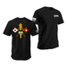 ZYN U.S. Army Signal Corps Skull T-Shirt Tactically Acquired