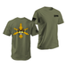 ZYN U.S. Army Air Defense Artillery Skull T-Shirt Tactically Acquired