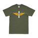 U.S. Army Aviation Branch Emblem T-Shirt Tactically Acquired Military Green Distressed Small