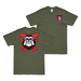 Double-Sided B Co, 1-187 IN, 3BCT, 101st ABN T-Shirt Tactically Acquired Military Green Small 