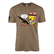 I've Been to Saudi Man! Vintage USMC Desert Storm T-Shirt Tactically Acquired Woodland Brown Small