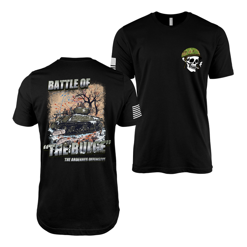 Cobra King: First Into Bastogne - Battle of the Bulge 1944 T-Shirt