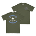 Double-Sided U.S. Army Blue Light Special Forces T-Shirt Tactically Acquired Small Military Green 