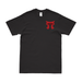 C Co 'Crusher', 1-187 IN, 3BCT Left Chest T-Shirt Tactically Acquired Black Small 
