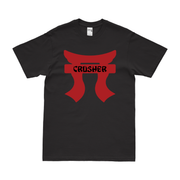 C Co 'Crusher', 1-187 IN, 3BCT, 101 ABN (AASLT) T-Shirt Tactically Acquired Black Clean Small