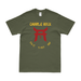 C Co, 1-187 IN, 3BCT, 101 ABN (AASLT) T-Shirt Tactically Acquired Military Green Distressed Small
