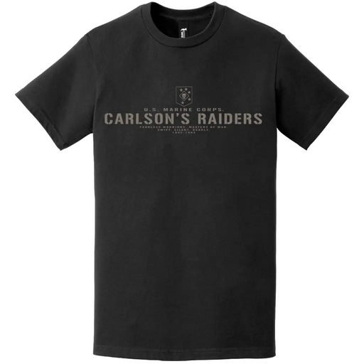 Carlson's Raiders USMC WWII Legacy T-Shirt Tactically Acquired   