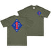 Double-Sided 1st Marine Division Chosin Reservoir T-Shirt Tactically Acquired Small Military Green 