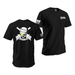 Zyn U.S. Navy Gunners Mate Skull T-Shirt Tactically Acquired Black Small Citrus