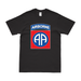 82nd Airborne Division CSIB Emblem T-Shirt Tactically Acquired Black Small 