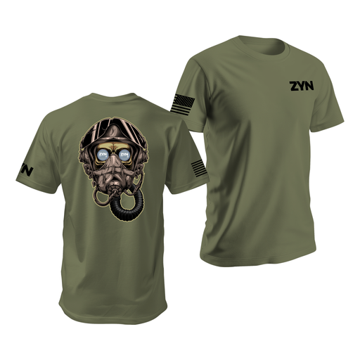 Zyn Fighter Pilot T-Shirt Tactically Acquired   