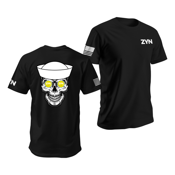 ZYN Sailor Skull T-Shirt Tactically Acquired   