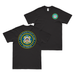 Double-Sided U.S. Coast Guard Veteran Emblem T-Shirt Tactically Acquired Small Black 
