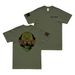 Fresh Cope Quad NVG's Special Forces Skull T-Shirt Tactically Acquired Military Green Small 