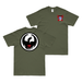 Double-Sided D Co, 1-187 IN, 3BCT, 101st ABN T-Shirt Tactically Acquired Military Green Small 