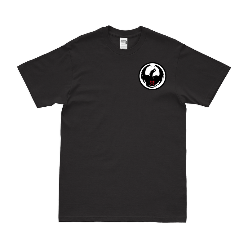 D Co, 1-187 IN, 3BCT, 101 ABN (AASLT) Left Chest T-Shirt