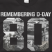 Remembering D-Day 2024 - 80th Anniversary Memorial T-Shirt Tactically Acquired   