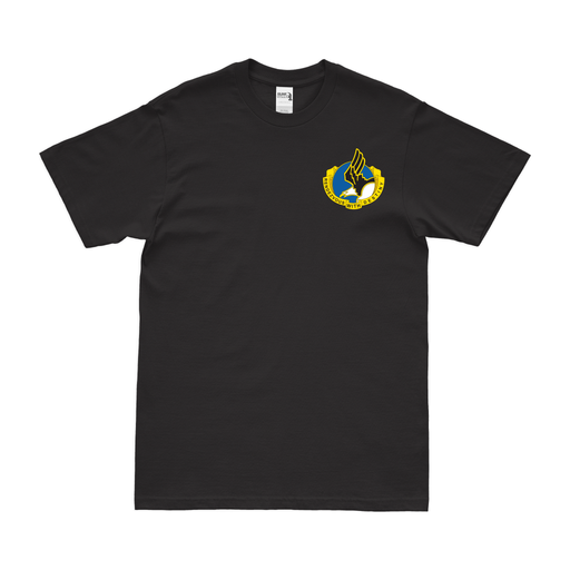 101st Airborne Division Left Chest DUI Emblem T-Shirt Tactically Acquired Black Small 