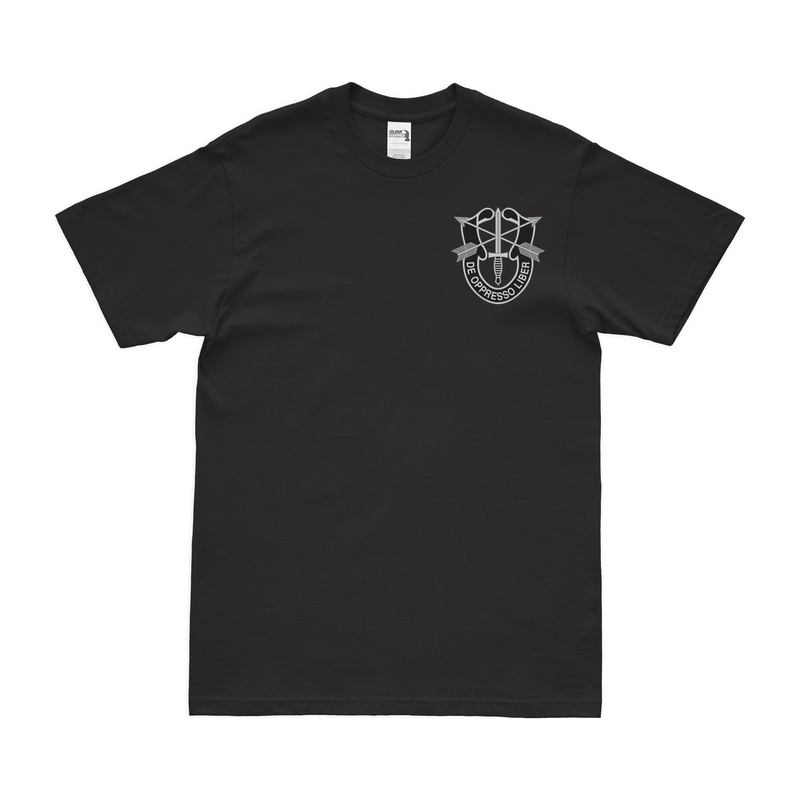 U.S. Army Special Forces De Oppresso Liber Left Chest Emblem T-Shirt
