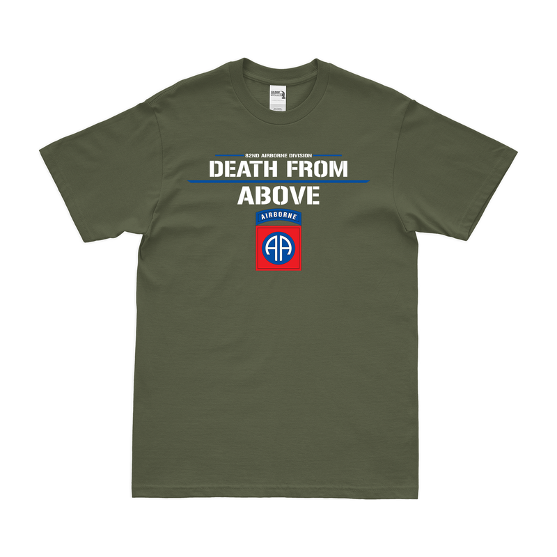 82nd Airborne 'Death From Above' Motto T-Shirt
