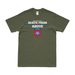 82nd Airborne 'Death From Above' Motto T-Shirt Tactically Acquired Military Green Small 