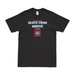 82nd Airborne 'Death From Above' Motto T-Shirt Tactically Acquired Black Small 