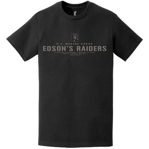Edson's Raiders USMC WWII Legacy T-Shirt Tactically Acquired   
