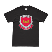 USACE Branch Insignia T-Shirt Tactically Acquired Black Distressed Small