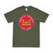 USACE Branch Plaque T-Shirt Tactically Acquired Military Green Distressed Small