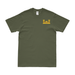 Engineers Corps Castle Left Chest Emblem T-Shirt Tactically Acquired Military Green Small 