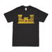 USACE Branch Emblem Castle T-Shirt Tactically Acquired Black Distressed Small