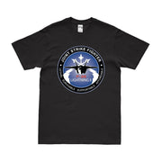 F-35 Lightning II Stealth Combat Aircraft Logo T-Shirt Tactically Acquired Small Black 