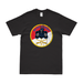 F Troop 8th Cavalry Regiment "Blue Ghost" T-Shirt Tactically Acquired Black Distressed Small