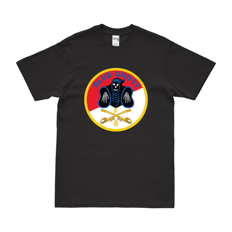 F Troop 8th Cavalry Regiment "Blue Ghost" T-Shirt