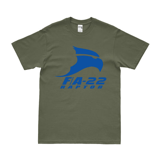 F-22 Raptor Military Fighter Jet Logo Emblem T-Shirt Tactically Acquired   