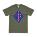 1st Marine Division Battle of Fallujah T-Shirt Tactically Acquired Military Green Small 